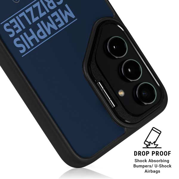 NBA Memphis Grizzlies Standard -  Blue Galaxy S26 Ultra Kickstand Case