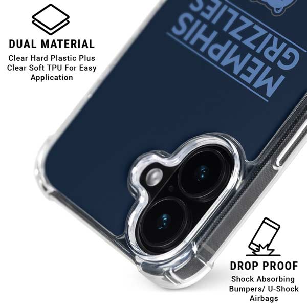 NBA Memphis Grizzlies Standard -  Blue iPhone 17 MagSafe Case