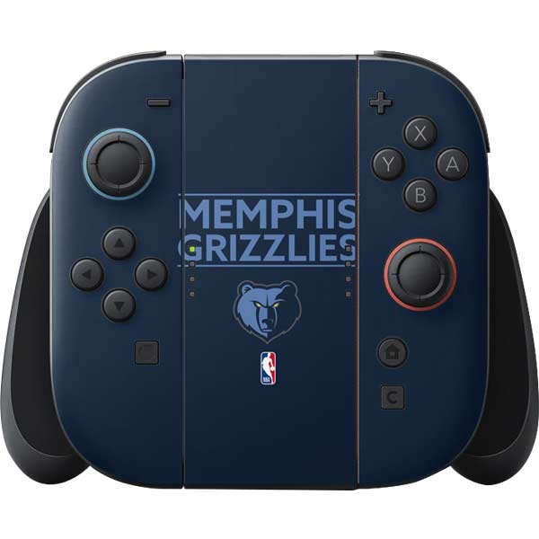 NBA Memphis Grizzlies Standard -  Blue Nintendo Skins