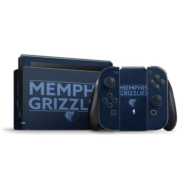 NBA Memphis Grizzlies Standard -  Blue Nintendo Skins