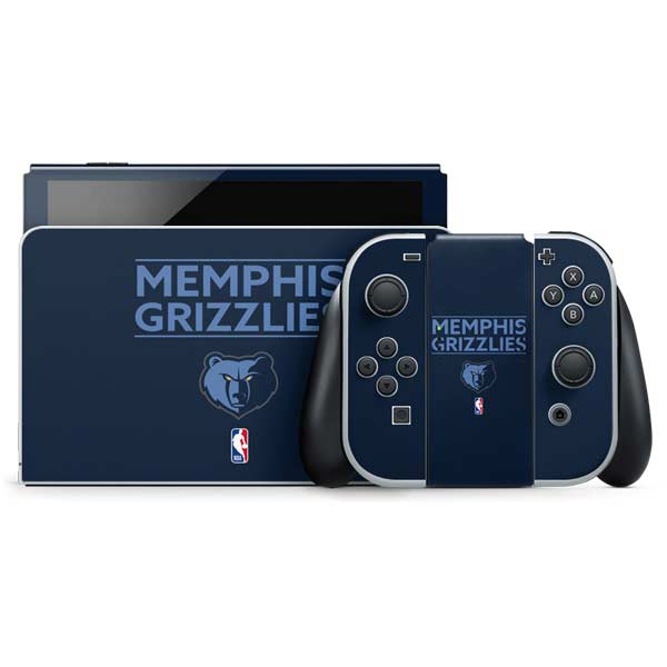 NBA Memphis Grizzlies Standard -  Blue Nintendo Skins