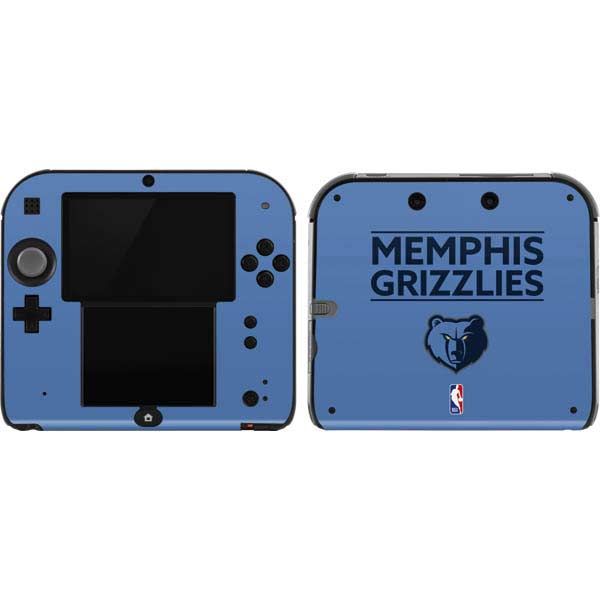 NBA Memphis Grizzlies Standard - Light Blue Nintendo Skins