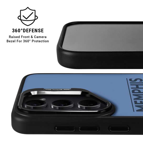 NBA Memphis Grizzlies Standard - Light Blue Galaxy S26 Ultra Kickstand Case