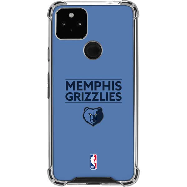 NBA Memphis Grizzlies Standard - Light Blue Pixel Cases