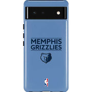 NBA Memphis Grizzlies Standard - Light Blue Pixel Cases