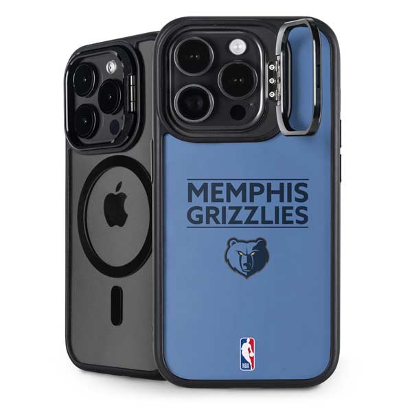 NBA Memphis Grizzlies Standard - Light Blue iPhone 14 Pro Kickstand Case