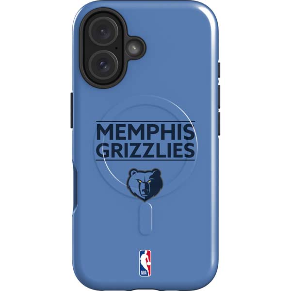 NBA Memphis Grizzlies Standard - Light Blue iPhone 16 Plus Magsafe Impact Case