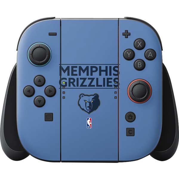NBA Memphis Grizzlies Standard - Light Blue Nintendo Skins