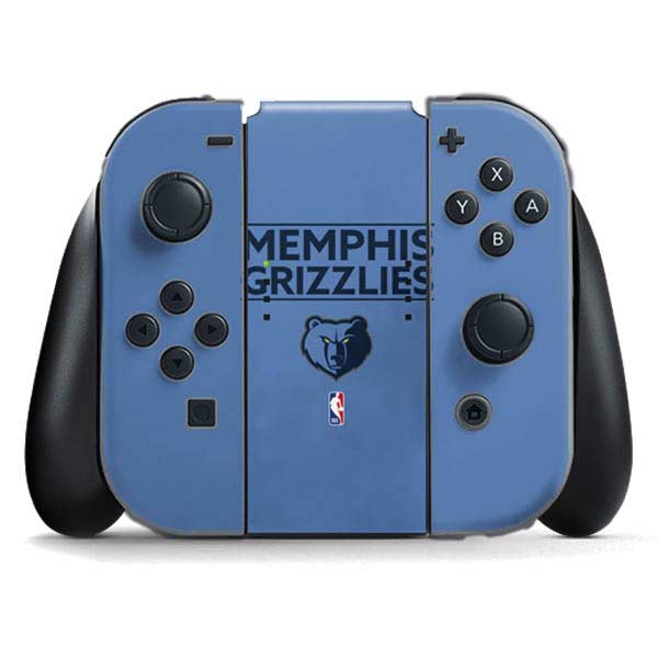 NBA Memphis Grizzlies Standard - Light Blue Nintendo Skins