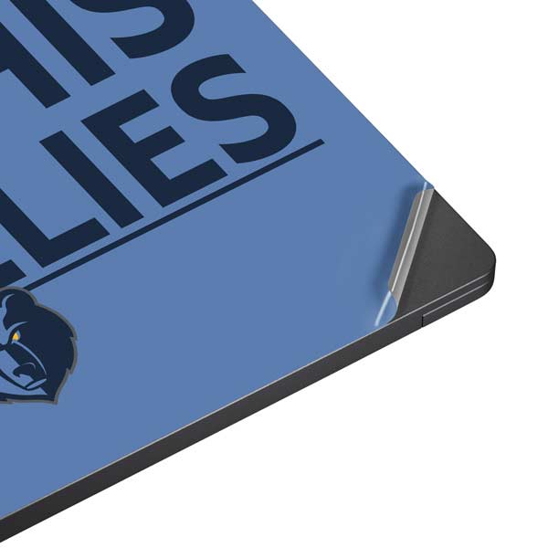 NBA Memphis Grizzlies Standard - Light Blue Surface Laptop 7 15in Skin
