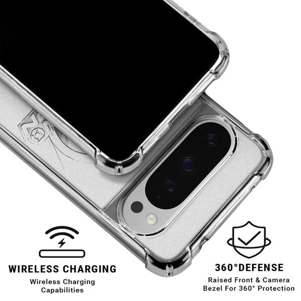 DC Comics Green Lantern Sketch Art Action Pose Google Pixel 10 Pro Clear Case