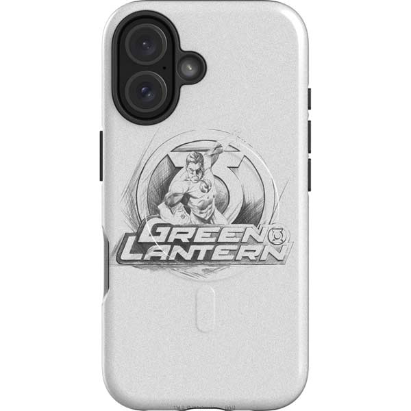 DC Comics Green Lantern Sketch Art Action Pose iPhone 16 Magsafe Impact Case