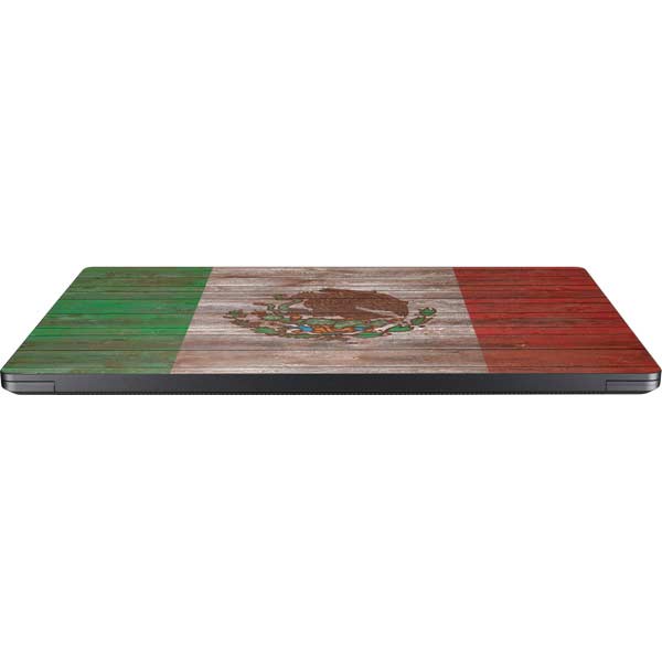 Mexican Flag Dark Wood Surface Laptop 7 13.8in Skin