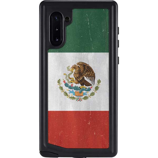 Mexico Flag Distressed Galaxy Cases