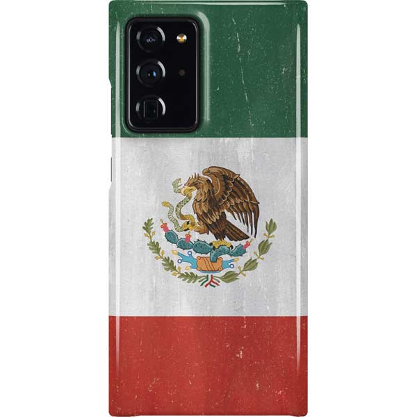 Mexico Flag Distressed Galaxy Cases