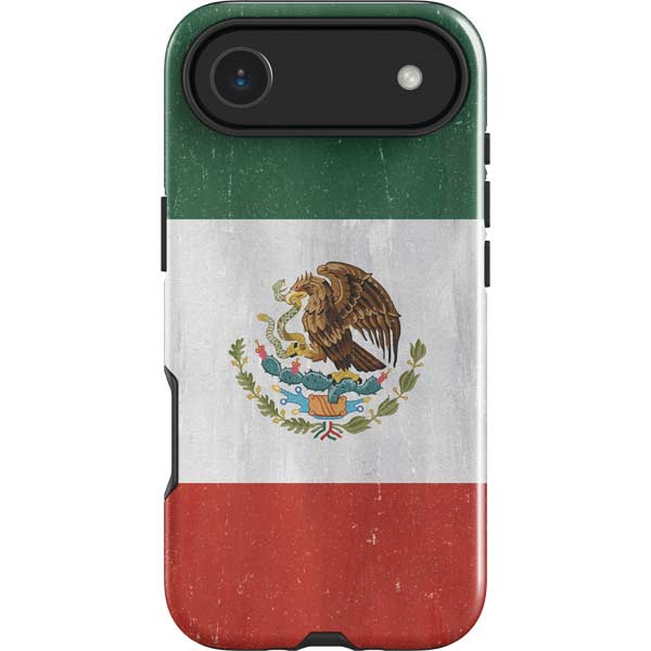 Mexico Flag Distressed iPhone 17 Air Impact Case