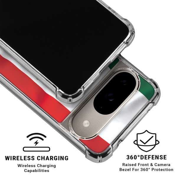 Mexico Flag Google Pixel 10 Clear Case