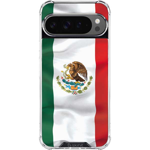 Mexico Flag Google Pixel 10 Pro Clear Case