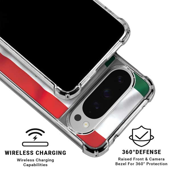 Mexico Flag Google Pixel 10 Pro Clear Case