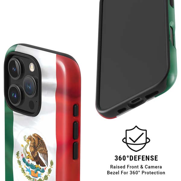 Mexico Flag iPhone 16 Pro Magsafe Impact Case