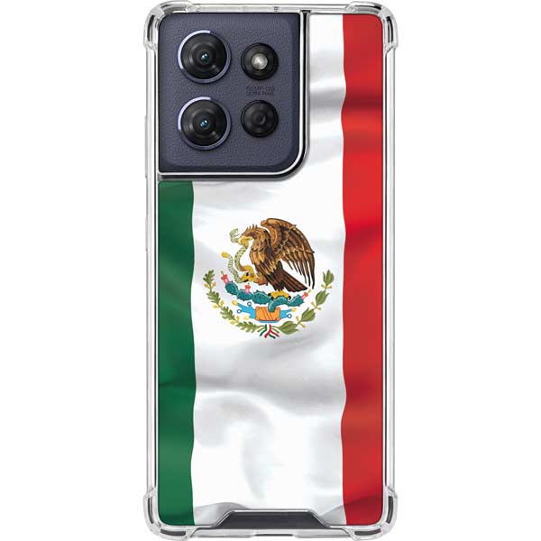 Mexico Flag Moto G Play 5G (2025) Clear Case