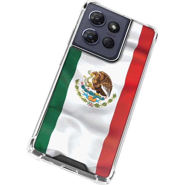 Mexico Flag Moto G Play 5G (2025) Clear Case