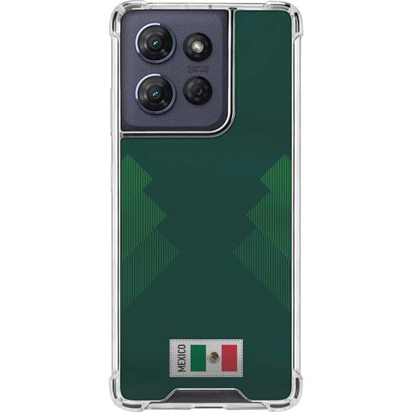 Mexico Soccer Flag Moto G Power 5G (2025) Clear Case