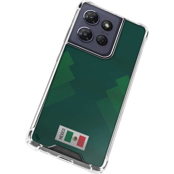 Mexico Soccer Flag Moto G Power 5G (2025) Clear Case