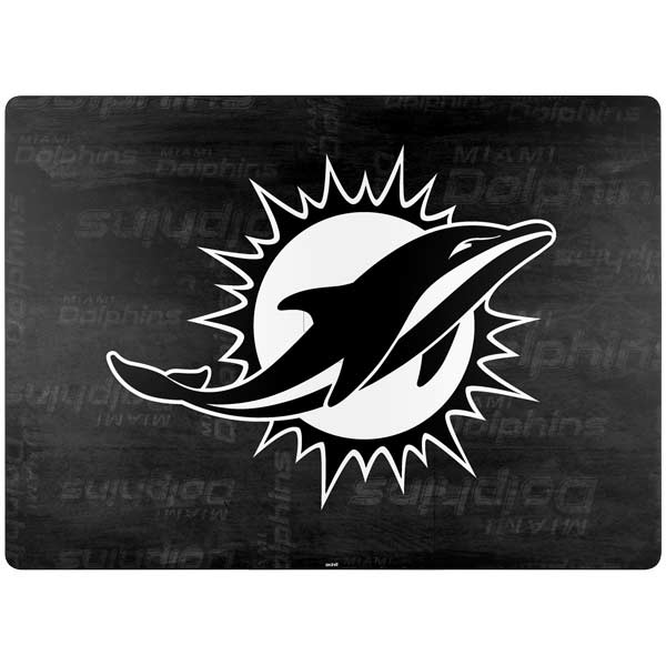 NFL Miami Dolphins Black & White Surface Laptop 7 13.8in Skin