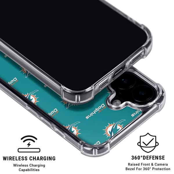 NFL Miami Dolphins Blitz Series iPhone 17 MagSafe Case