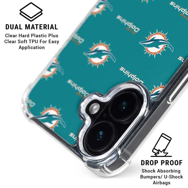 NFL Miami Dolphins Blitz Series iPhone 17 MagSafe Case