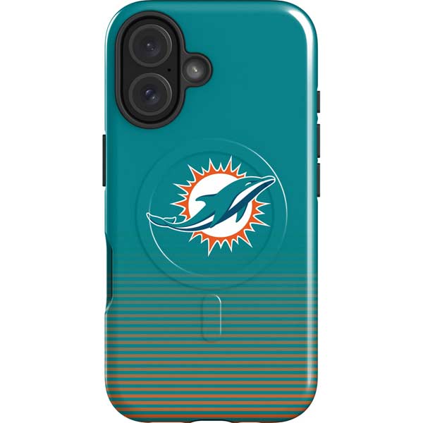 NFL Miami Dolphins Breakaway iPhone 16 Magsafe Impact Case