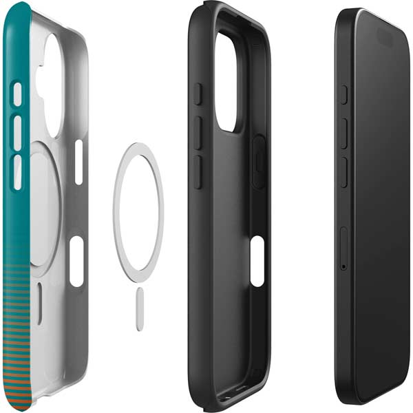 NFL Miami Dolphins Breakaway iPhone 16 Magsafe Impact Case