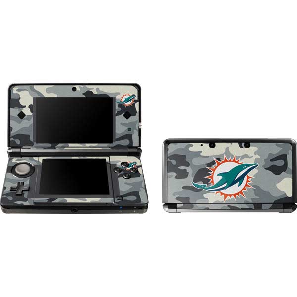 NFL Miami Dolphins Camo Nintendo Skins
