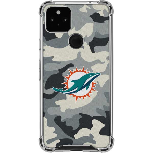 NFL Miami Dolphins Camo Pixel Cases