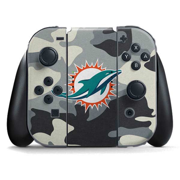 NFL Miami Dolphins Camo Nintendo Skins