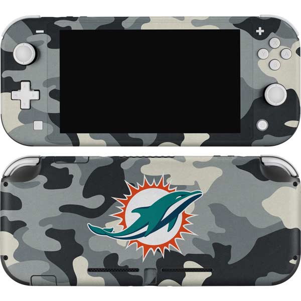 NFL Miami Dolphins Camo Nintendo Skins