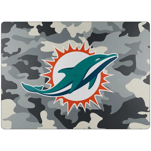 NFL Miami Dolphins Camo Surface Laptop 7 13.8in Skin