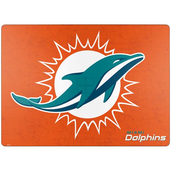 NFL Miami Dolphins Distressed- Orange Surface Laptop 7 15in Skin