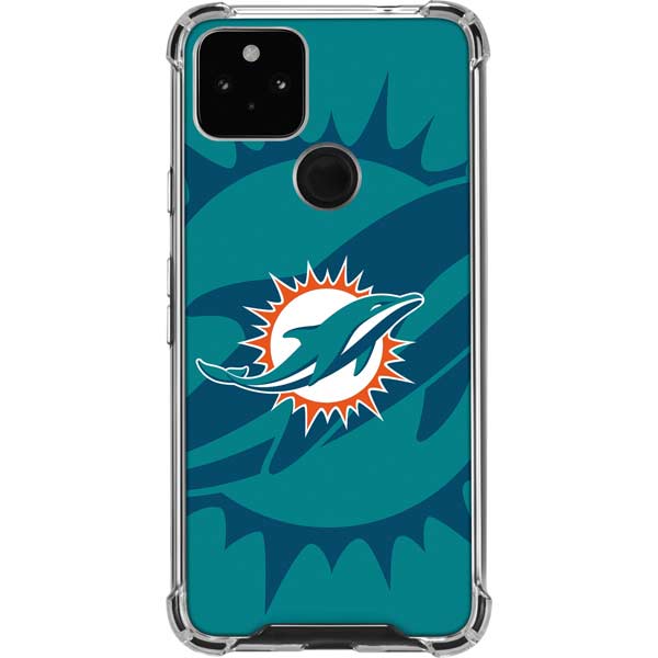 NFL Miami Dolphins Double Vision Pixel Cases