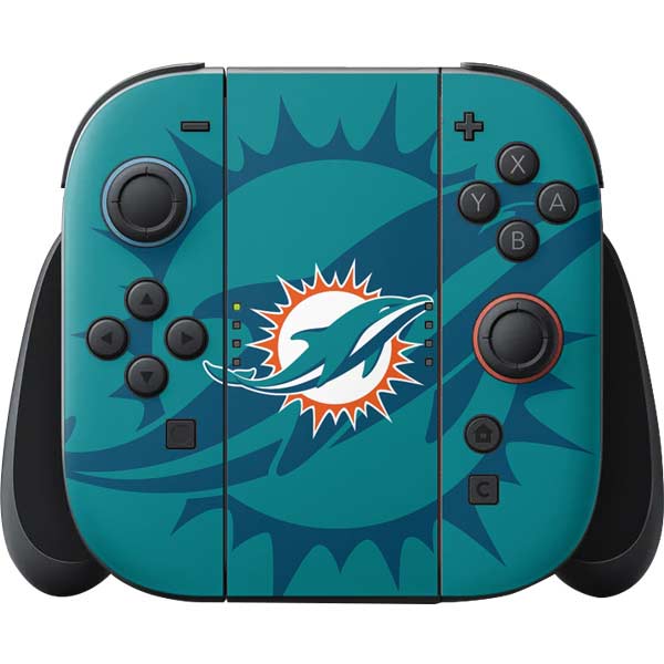 NFL Miami Dolphins Double Vision Nintendo Skins