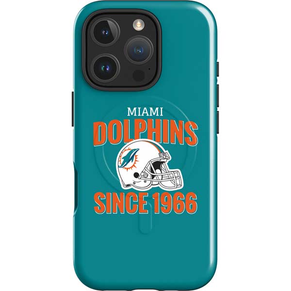 NFL Miami Dolphins Helmet iPhone 16 Pro Magsafe Impact Case