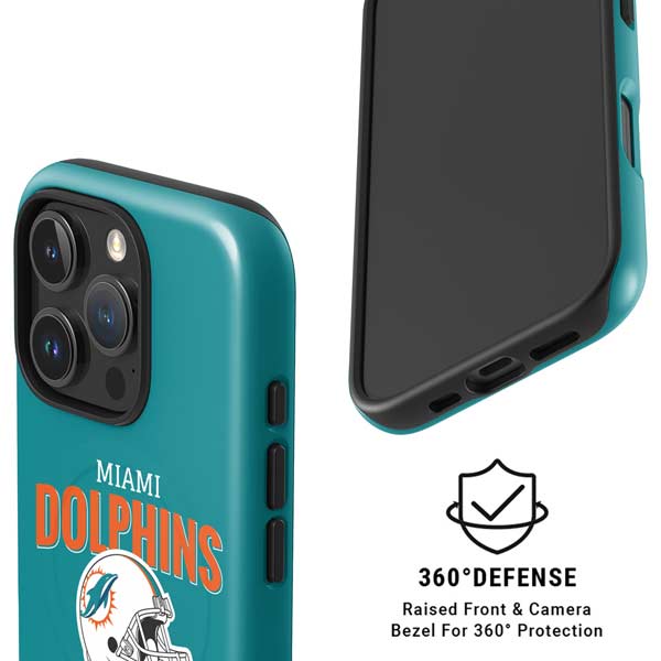 NFL Miami Dolphins Helmet iPhone 16 Pro Magsafe Impact Case
