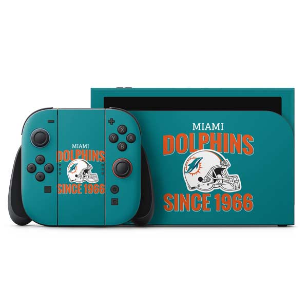 NFL Miami Dolphins Helmet Nintendo Skins
