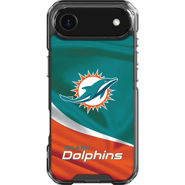 NFL Miami Dolphins iPhone 17 Air Clear Case