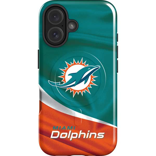 NFL Miami Dolphins iPhone 17 Magsafe Impact Case