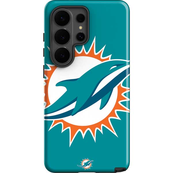NFL Miami Dolphins Large Logo Galaxy S26 Ultra Impact Case