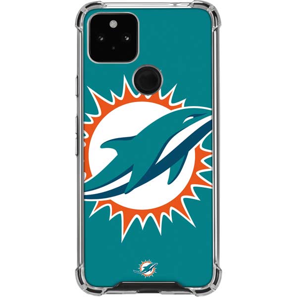 NFL Miami Dolphins Large Logo Pixel Cases