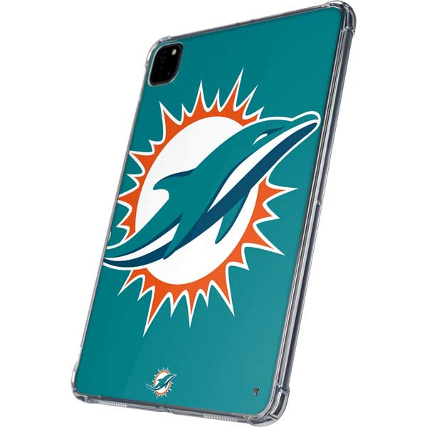 NFL Miami Dolphins Large Logo iPad Pro 11in (2024) Clear Case