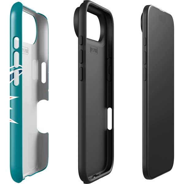 NFL Miami Dolphins Large Logo iPhone 17 Air Impact Case